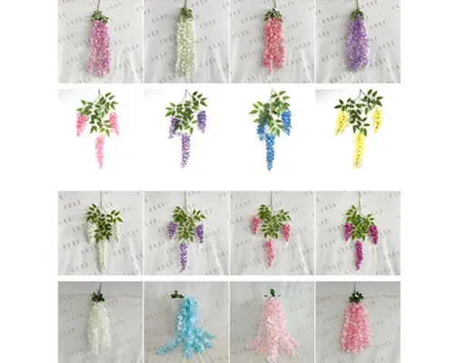 Todo lo que necesitas saber sobre flores de glicinia artificial