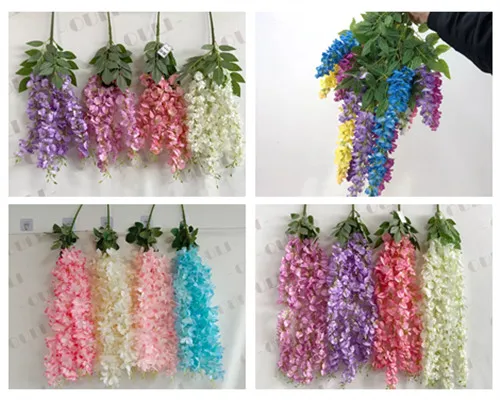 Tendencias de decoración del hogar en 2025: ¿Cómo se convierte en la nueva glicinia en la nueva favorita de las flores artificiales?