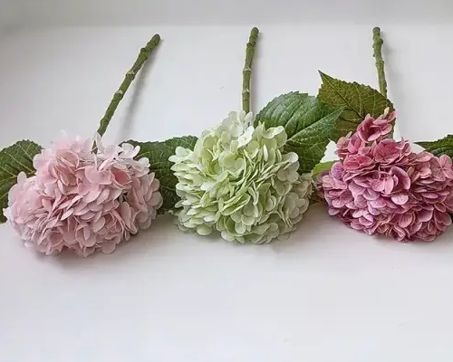 ¿Cómo elegir la hortensia artificial?