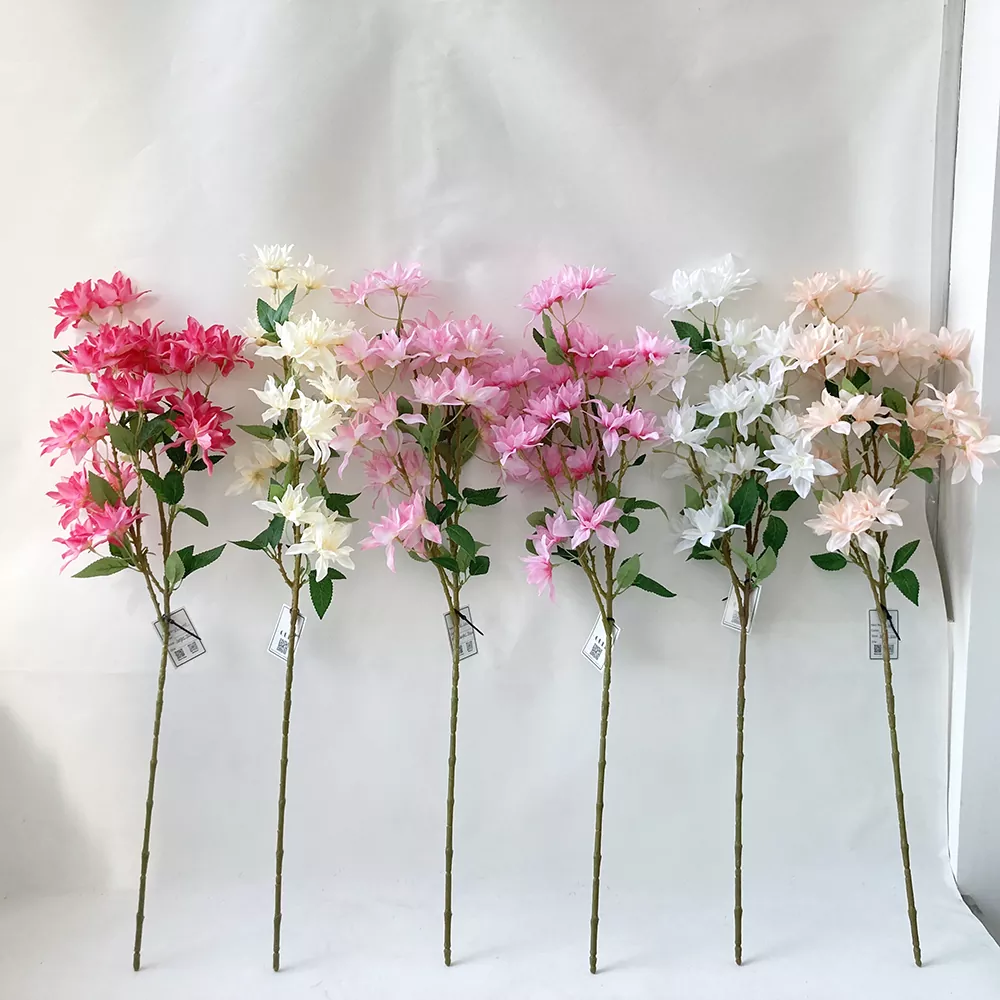 Ramas de flor de cerezo artificial