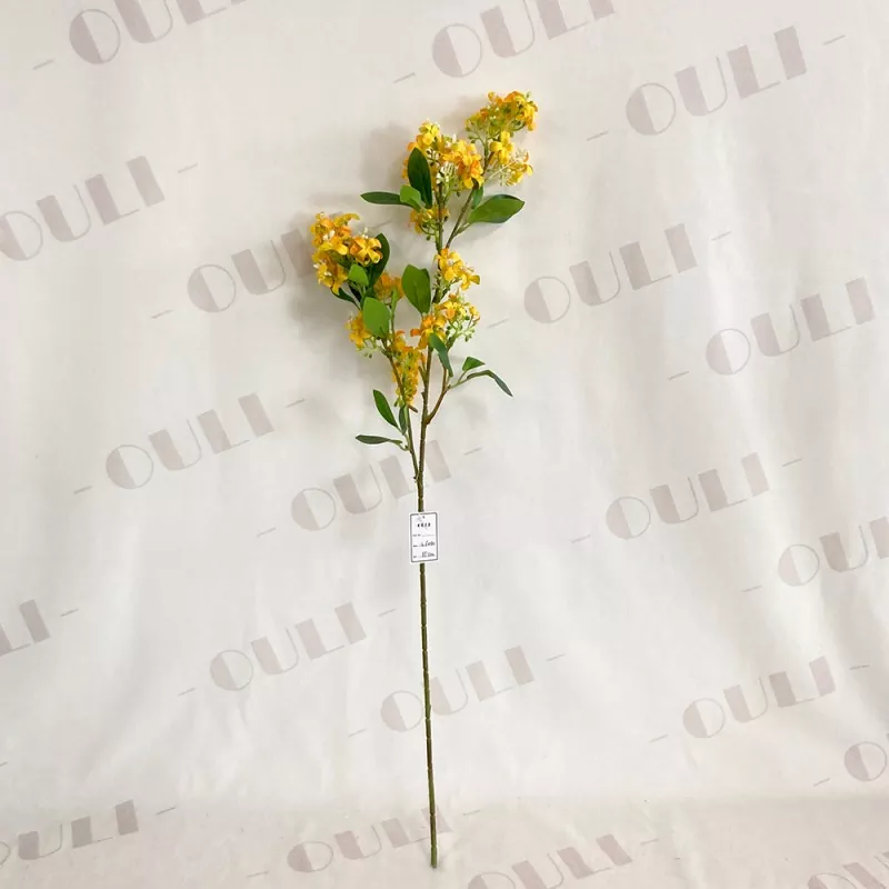 Simulacro de flores de naranja artificial
