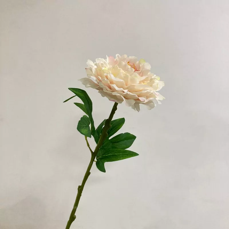 Grandes flores de peonía artificial