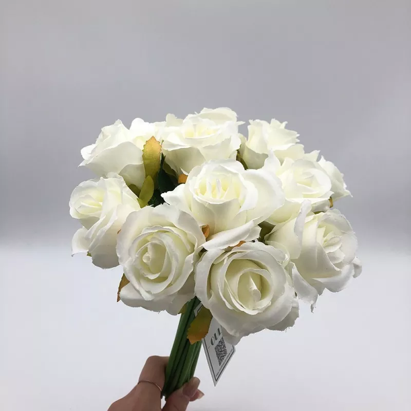 Rosa rosa de seda bouquet